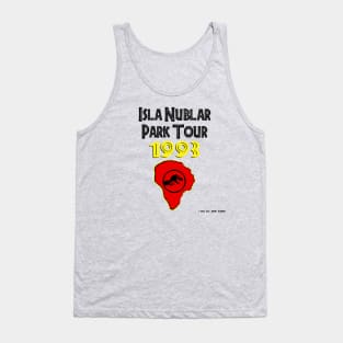 Isla Nublar Park Tour 1993 - Light Tank Top